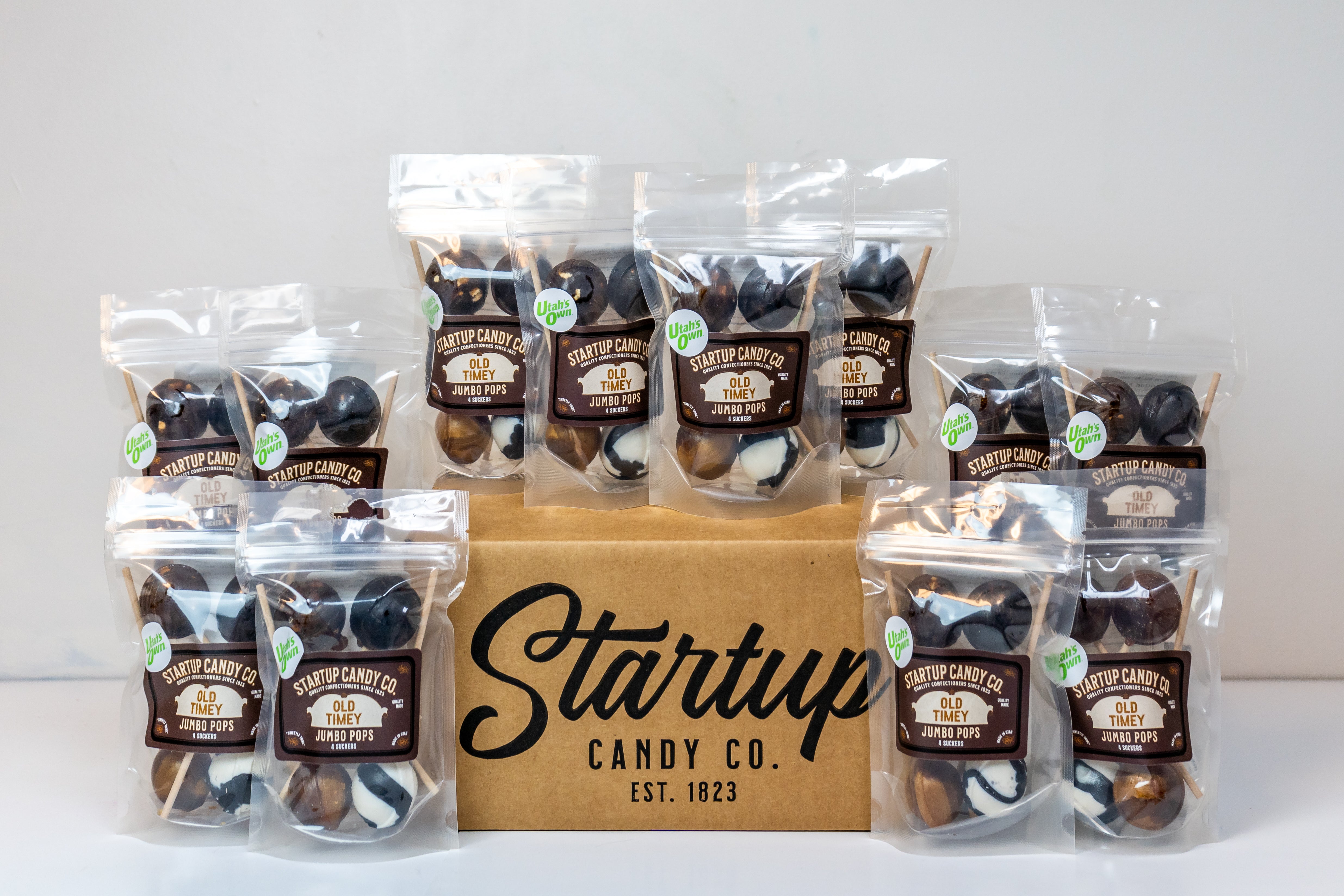 Old Timey Jumbo Pop Assortment - 4 count