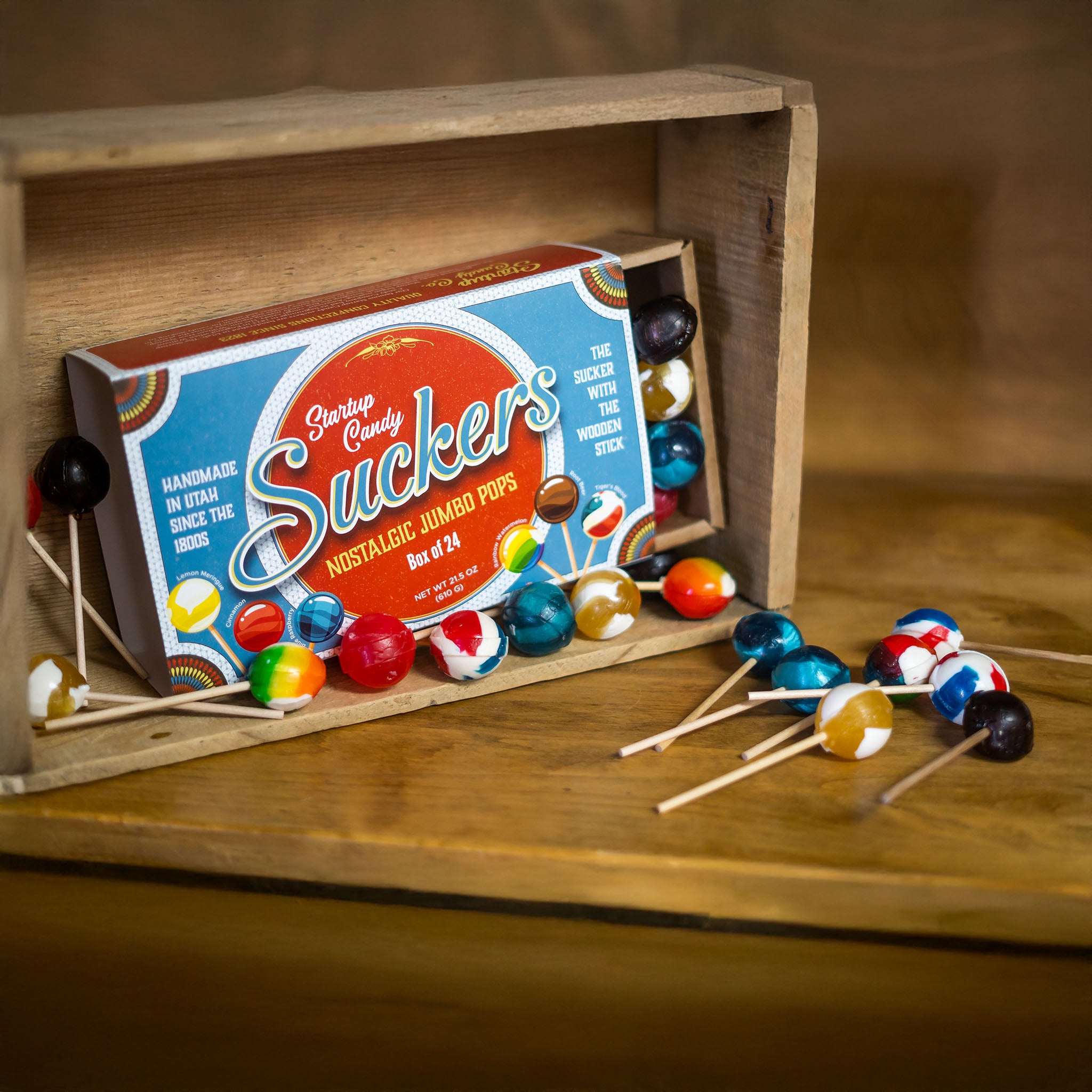 Startup Candy Vintage Jumbo Pop Box