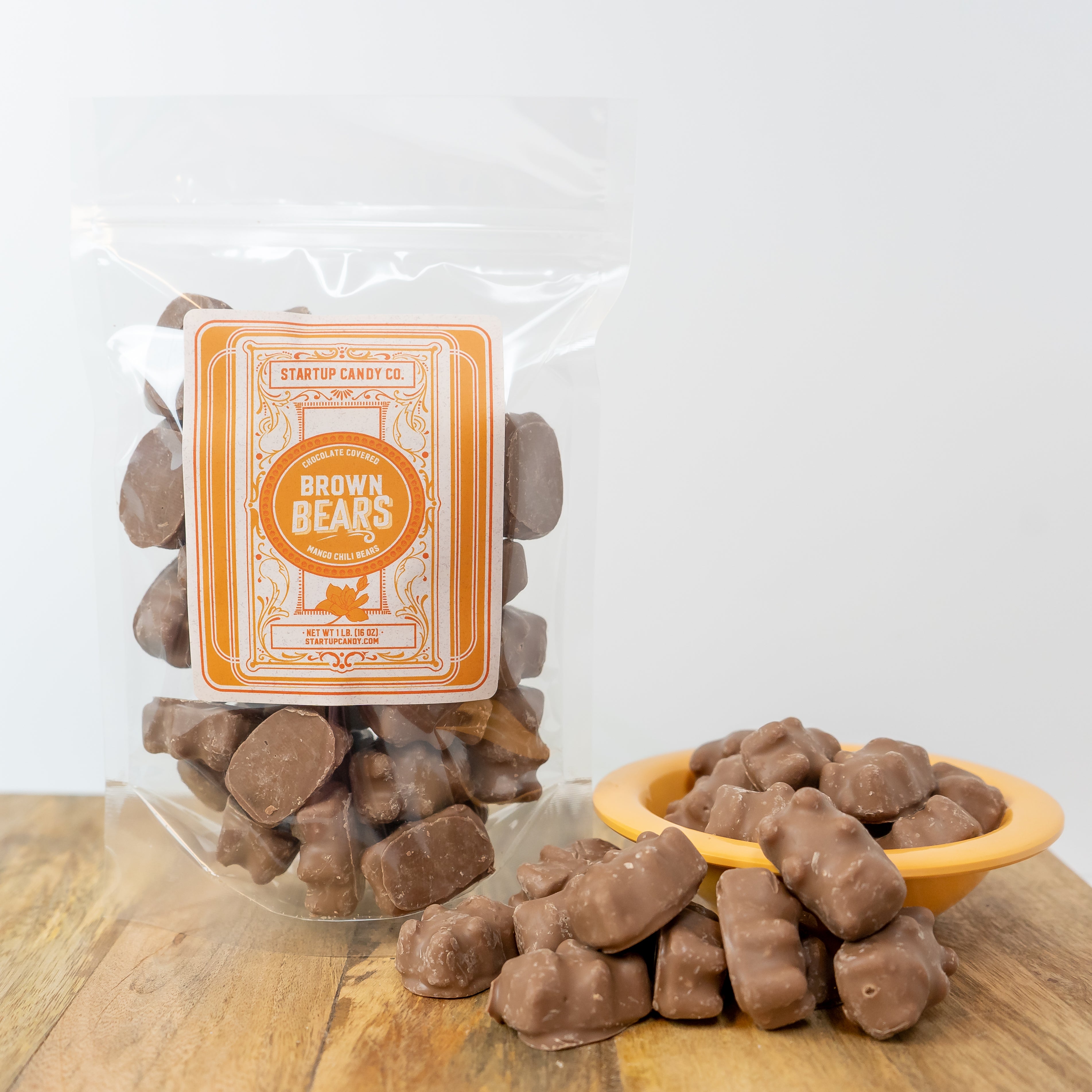 Milk Chocolate Mango Chili Brown Bears