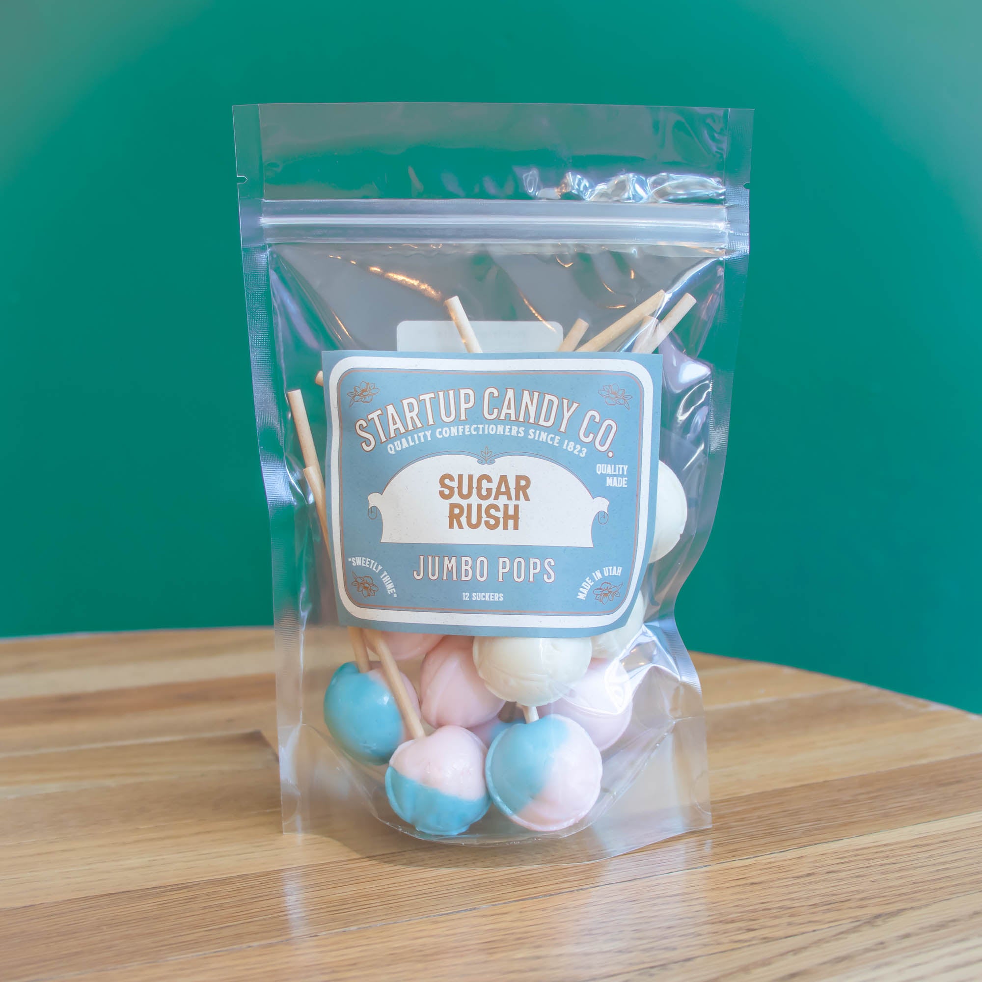 Sugar Rush Jumbo Pop Assortment - 12 count