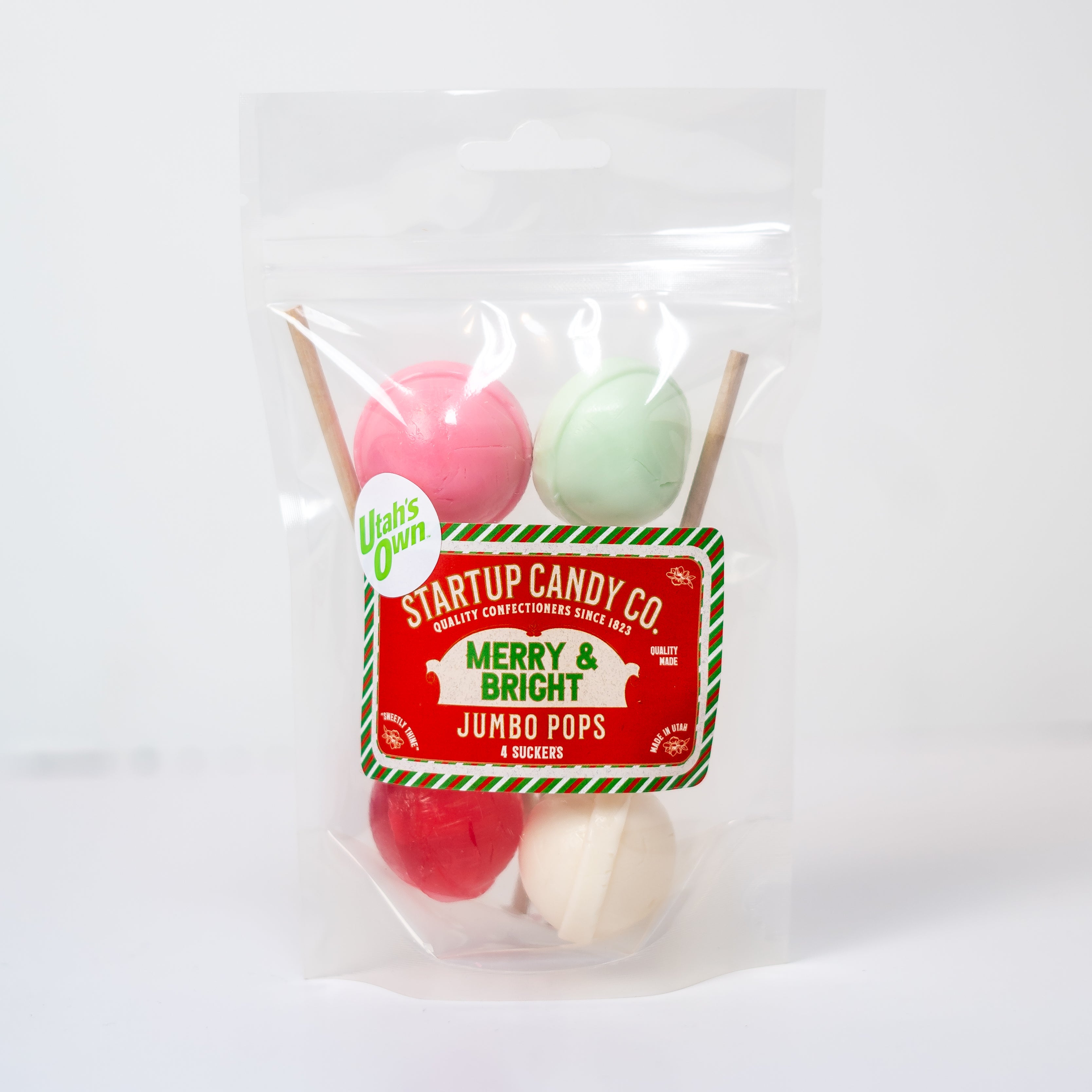 Merry & Bright Jumbo Pop Assortment - 4 Pack