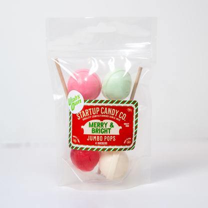Merry & Bright Jumbo Pop Assortment - 4 Pack