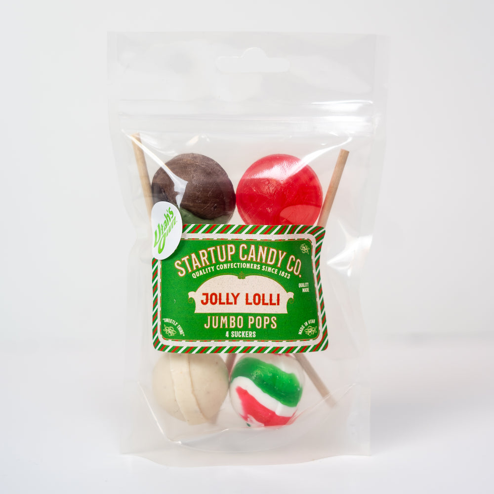 Jolly Lolli Jumbo Pop Assortment - 4 pack