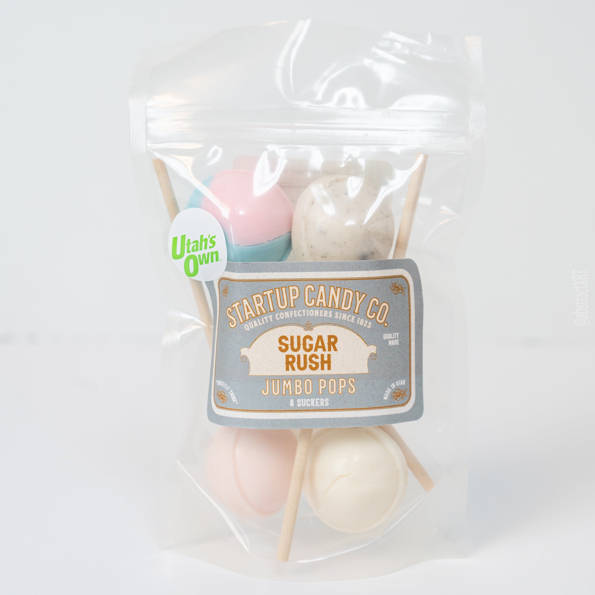 Sugar Rush Jumbo Pop Assortment - 4 count