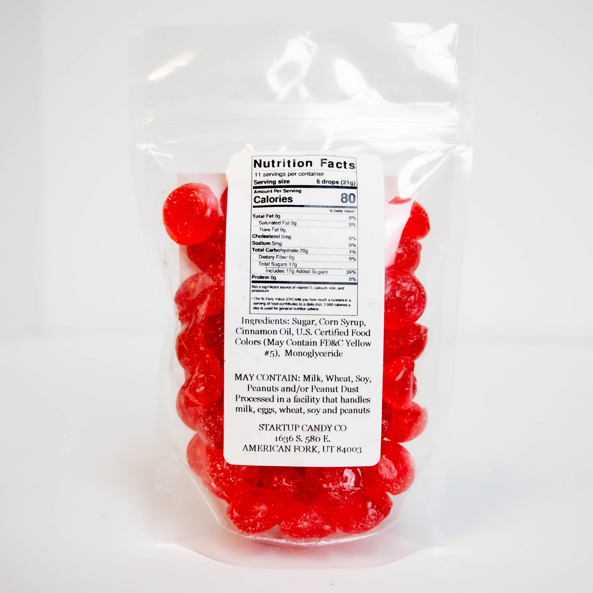Cinnamon Hard Candy Drops